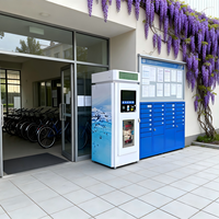Máquina Expendedora de Agua de Fábrica con Salida Única, Filtración RO de 10 Niveles, SDK Habilitado, Múltiples Opciones de Pago y Wi-Fi
