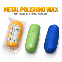 Cire de polissage en bloc pour montres, bijoux, lunettes, acier inoxydable, métaux, finition miroir, platine, or blanc, or jaune