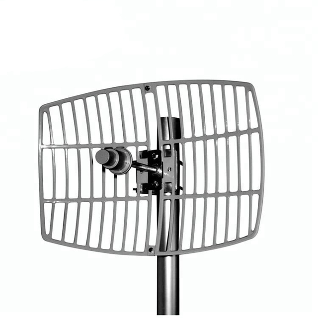 High Gain 27dBi Aluminum Alloy Material Outdoor Grid Parabolic Antenna Easy Install 5GHz 5.8GHz WiFi Antenna