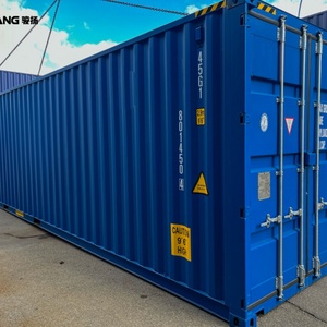 Conteneur maritime High Cube de 40 pieds en acier Corten pour fret sec, neuf ou d'occasion, en provenance d'usine chinoise, en stock, à prix compétitif, vente en gros - Product Image 5