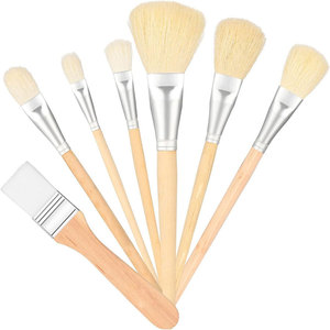 Juego de 7 Pinceles de Lana Suave Bview Art para Cerámica, Dorado y Pintura en Múltiples Superficies, Herramientas para <span class=keywords><strong>Dibujo</strong></span> Acrílico y Acuarela - Product Image 1