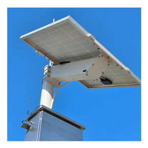 Zemu ZM-H100S200-P sistem daya surya 200W 4G kamera hutan pencegahan api Plug tiang Mount IP67 tahan air LiFePO4 baterai POE - Product Image 2