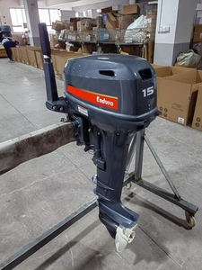 2 Stroke 15HP لوح محرك بنزين نظام تبريد المياه out1500 لقارب الصيد للبيع - Product Image 2