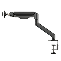 Support universel magnétique flottant pour tablette, bras à ressort à gaz de bureau pour moniteur portable de 14 pouces, support pivotant ergonomique OEM