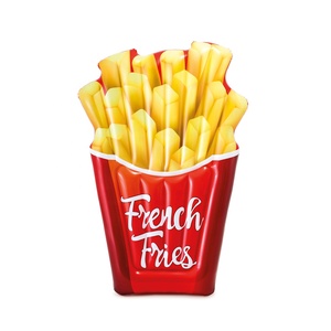 Intex 58775 — chaise de pont gonflable de conception originale, avec rangée flottante de <span class=keywords><strong>frites</strong></span> française - Product Image 3