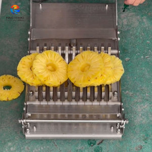Commercial Manual <b>Ring</b> Cutting Machine Adjustable Thickness Circle Slicer for Pineapple - Product Image 4
