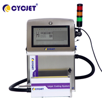 Máquina de Impresión de Inyección de Tinta UV PIJ, Máquina de Codificación de Códigos QR, Códigos de Fecha y Caducidad, Impresora de Inyección de Tinta Piezoeléctrica de Alta Velocidad con Curado UV