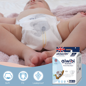 Aiwibi Échantillon gratuit de qualité A Culotte douce en coton Bebe Japan <span class=keywords><strong>Senior</strong></span> SAP Premium Nappy Wholesale Cheap Breathable Baby Diaper - Product Image 3