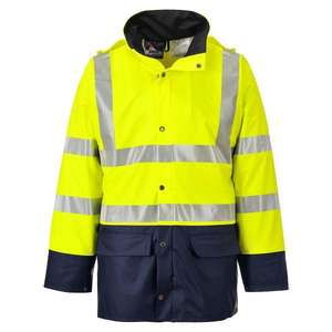 PORTWEST-Chaqueta azul marino S496YNRS Sealtex Ultra bicolor Amarillo/azul-EAN 5036108168583 ROPA DE TRABAJO DE LA HI-VIS - Product Image 1