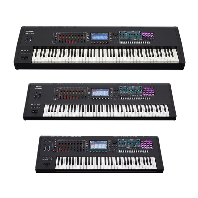 Roland Original and Latest Synthesizer Fantom-8 Fantom 8 Professional Arrangement Keyboard