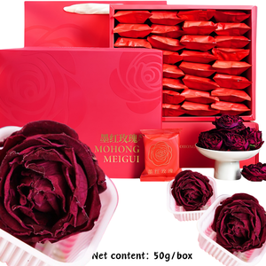 Yunnan liofilizado Mohong Rose-extracto de planta de alimentos Rose Tea Flower Gift Packing Blooming Tea - Product Image 1