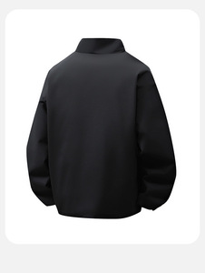 Avinie Double-sided Zipper Bomber <b>Jacket</b> <b>Men's</b> Spring Autumn New Loose Casual <b>Thin</b> Sports Streetwear Heart Pattern 100% - Product Image 4