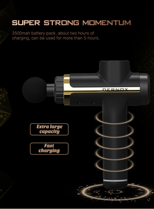Buena calidad pantalla táctil portátil de mano Fascial arma masaje de tejido profundo arma velocidad <span class=keywords><strong>3</strong></span>. - Product Image 4