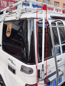Antenne radio tout-terrain CB 60 cm 27 MHz omnidirectionnelle en fibre de verre avec câble RG58 pour camion et Jeep - Product Image 6