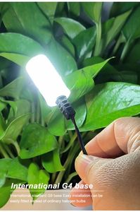 Bombilla LED de Silicona G4 3W 2700K 3000K 4000K 5000K 6000K AC/DC 12V Bi-Pin Impermeable para Lámparas de Araña, RV, Gabinetes Marinos - Product Image 5