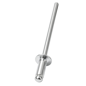 Rivets à œillets en aluminium et fer à tête fraisée de type ouvert M2-M6, 100 pièces, pour accessoires maritimes, prêts à la revente, ODM, directement de l'usine - Product Image 2