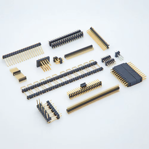 Tùy chỉnh 1-40P không thấm nước mạ Vàng pa9t thẳng POGO pin tiêu đề tùy chỉnh PCB H2.0 hàng duy nhất 1.27mm Pitch tùy chỉnh kết nối - Product Image 6