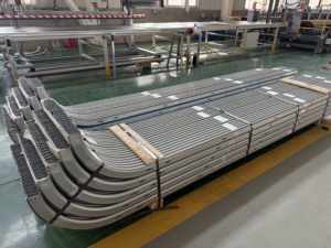 Rails de <span class=keywords><strong>porte</strong></span> de garage en acier galvanisé en gros <span class=keywords><strong>Rail</strong></span> de <span class=keywords><strong>porte</strong></span> de garage sectionnel à <span class=keywords><strong>courbe</strong></span> horizontale et verticale - Product Image 4