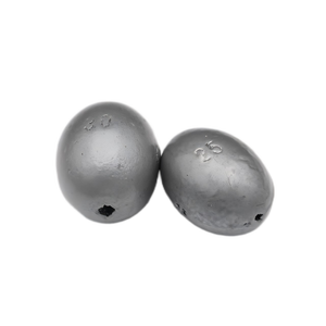 Chì câu cá hình ô liu 13G-150G, chì câu sắt, trọng lượng câu cá bằng sắt - Product Image 2