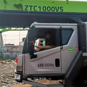 Grue sur camion d'occasion Zoomlion de 100 tonnes à prix compétitif à vendre - Product Image 2