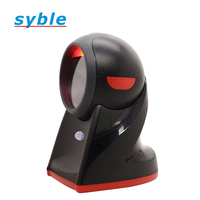 Syble XB-8602 2D plate-forme de numérisation de bureau Scanner de codes à barres Scanner de Code QR Scanner à montage fixe Machine de numérisation de Code QR pour Pos