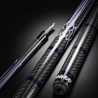 Queues de billard TuoYuan Precision 11,5/12,5 mm en graphite technique, queues de billard en fibre de carbone, produits pour le snooker et le billard