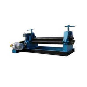 Cheap 3-roller Mechanical Semi-automatic Plate Rolling Machine <b>Sheet</b> Metal Bending With Factory Prices Plate Bending Rolling - Product Image 5