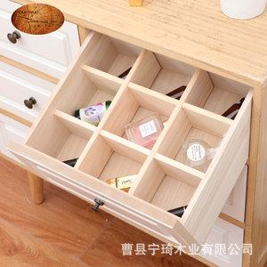 Custom-made rectangular nine-compartment <b>storage</b> <b>box</b> for <b>drawers</b>, underwear, socks, and bras. - Product Image 5