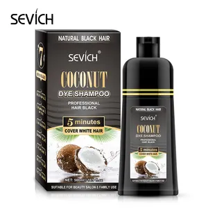 Groothandel Kruidenextract 5 Minuten Haarverf Gember Zwarte Shampoo