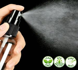 Empty Fine Mist PET 30ml 50ml 100ml 120ml 150ml 200ml 250ml 500ml Amber White clear Plastic Spray <b>Bottle</b> for Cosmetic Packaging - Product Image 2