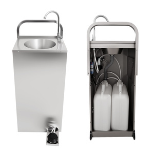 Évier de cuisine extérieur portable en acier inoxydable pour lavage des mains - Product Image 2