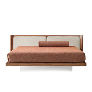 Vendita all'ingrosso moderna camera da <span class=keywords><strong>letto</strong></span> morbida imbottita <span class=keywords><strong>letto</strong></span> imbottita in legno stile italiano con <span class=keywords><strong>testiera</strong></span> alta della fabbrica <span class=keywords><strong>letto</strong></span> matrimoniale imbottito - Product Image 6