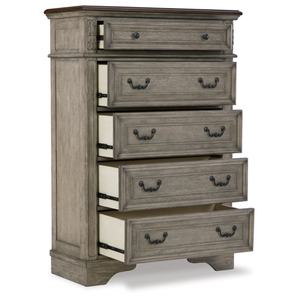 Commode en bois gris rétro minimaliste, gain de place, rangement pour salon, ensemble de décoration pour chambre à coucher - Product Image 2