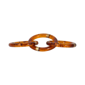 Scultura decorativa in poliresina con anelli interconnessi per la casa, il bagno, il soggiorno, l'ufficio, la mensola, il tavolino da caffè. - Product Image 6