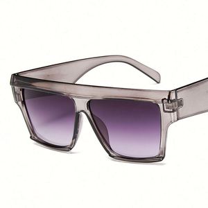 Gafas de Sol de Moda con Logotipo Personalizado, Novedades, Montura Ancha, Gafas de Sol Grandes para Mujer y Hombre, Gafas de Sol Cuadradas Extra Grandes para Mujer - Product Image 6
