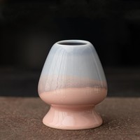 Support en céramique pour fouet à matcha de style japonais, accessoire de préparation du thé, imitation de la dynastie Song, origine Dehua