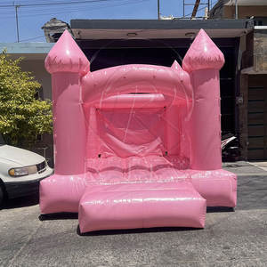<span class=keywords><strong>Petit</strong></span> lit gonflable en gros Château gonflable <span class=keywords><strong>rose</strong></span> commercial Château gonflable pour enfants 3x3m <span class=keywords><strong>Trampoline</strong></span> gonflable - Product Image 3