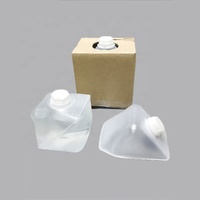 Sac à jus en forme de cubitier pliable, certification CE, boîte avec buse et robinet