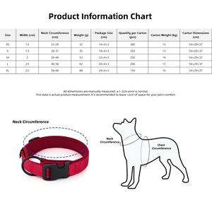 <span class=keywords><strong>Collar</strong></span> de Perro de Nailon Reflectante Martingale con Hebilla de Liberación Rápida, Elegante y de Lujo, Antideslizante, Sólido y Suave, de un Proveedor Genuino de Productos para Mascotas - Product Image 6