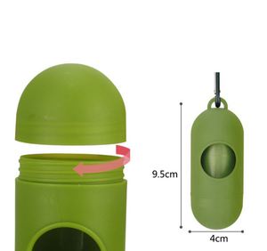 Sacs à déjections pour animaux de compagnie biodégradables en gros du fabricant, emballés en boîte, avec distributeur - Product Image 5