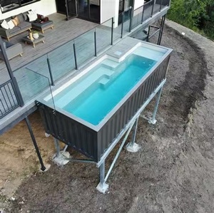 <span class=keywords><strong>Piscine</strong></span> préfabriquée en conteneur de grande taille pour l'extérieur, personnalisable, à vendre - Product Image 6