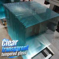 Fournisseur professionnel XinHong CE, verre trempé sans cadre, résistant aux chocs, design moderne, garantie 5 ans, décoration pour la maison et l'hôtel