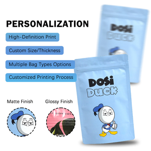 Sacchetto Doypack Personalizzato con Logo, Opaco, Richiudibile con Zip, Antiodore, in Mylar per Caramelle e Dolciumi - Product Image 5