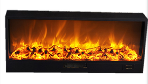 Cheminée électrique <span class=keywords><strong>de</strong></span> fabrication chinoise, taille et fonction <span class=keywords><strong>de</strong></span> chauffage en option, contrôle par télécommande et application - Product Image 2