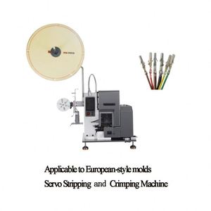 Professional Factory Cable <b>Wire</b> Harness Servo Motor Drive Touch Screen Precision Terminal Crimping Piercing Splice Machine - Product Image 2