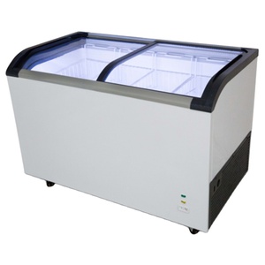 Congélateur vitrine à porte plate à température unique de 273 L pour DDH-310W4 - Product Image 3