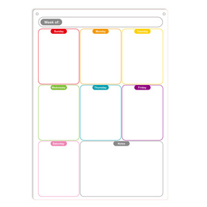 Planificador Semanal y Mensual de Fábrica, <span class=keywords><strong>Calendario</strong></span> de Borrado en Seco, Pizarra Magnética <span class=keywords><strong>para</strong></span> <span class=keywords><strong>Refrigerador</strong></span>, Tablero de Mensajes, Adhesivo <span class=keywords><strong>para</strong></span> <span class=keywords><strong>Refrigerador</strong></span> - Product Image 2
