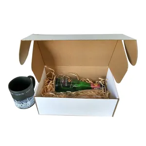Kundendefinierter Karton Karton Geschenkboxen Gunst Karton Packbox mit Deckel für Plätzchen Geschenkverpackung