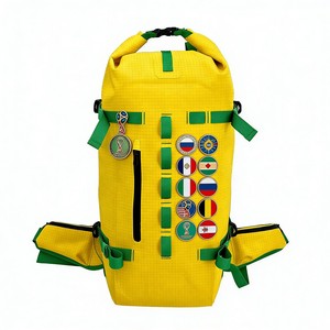Football Soccer Pattern Waterproof TPU Dry Backpack <strong>Bag</strong> for Hiking with <strong>Rain</strong> Protection TPU Feature Fashion Style - Product Image 1
