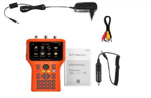 Buscador de Señal de TV <span class=keywords><strong>GTMEDIA</strong></span> <span class=keywords><strong>V8</strong></span> <span class=keywords><strong>Finder</strong></span> Pro DVB-S2X/S2/S/T2/T/C, Medidor de Señal Satelital Combinado con Pantalla LCD de 4.3 Pulgadas, Gran Venta - Product Image 3